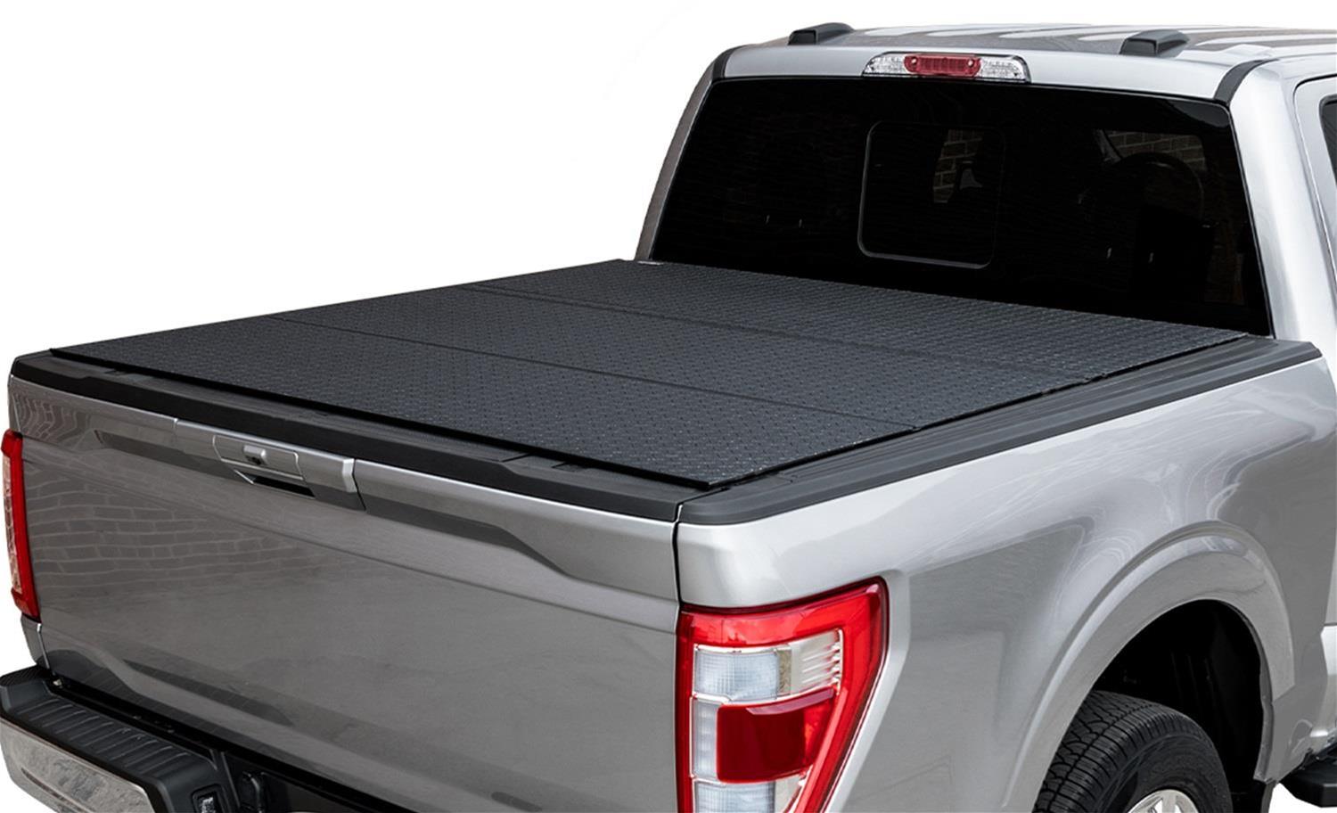 Access LOMAX 23+ Chevy Colorado 5ft Trifold Bed Cover - Black Diamond thumbnail 5