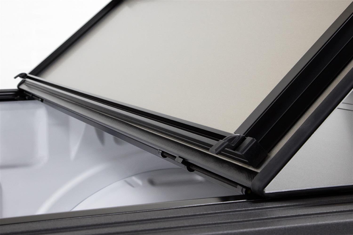 Access LoMax Folding Hard Covers for 2020-2025 GLADIATOR - B1070029 Tonneau Cover, LoMax, Aluminum, Matte Black, JT, Jeep, 5 ft. Truck Bed Length, Each thumbnail 4