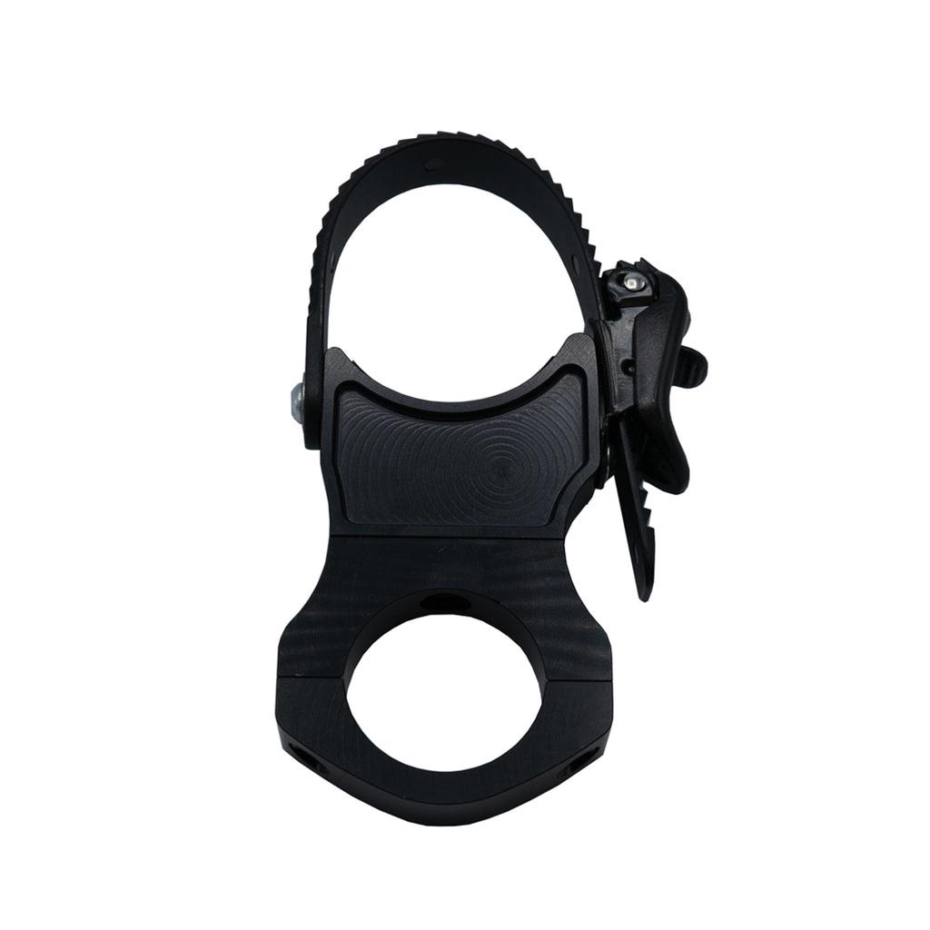 AGM Products Universal Quick Clamps AGM-EJA-2043 Jack Mount, Bolt-On Chassis Mount, 1.750 in. Diameter, Aluminum, Black Each