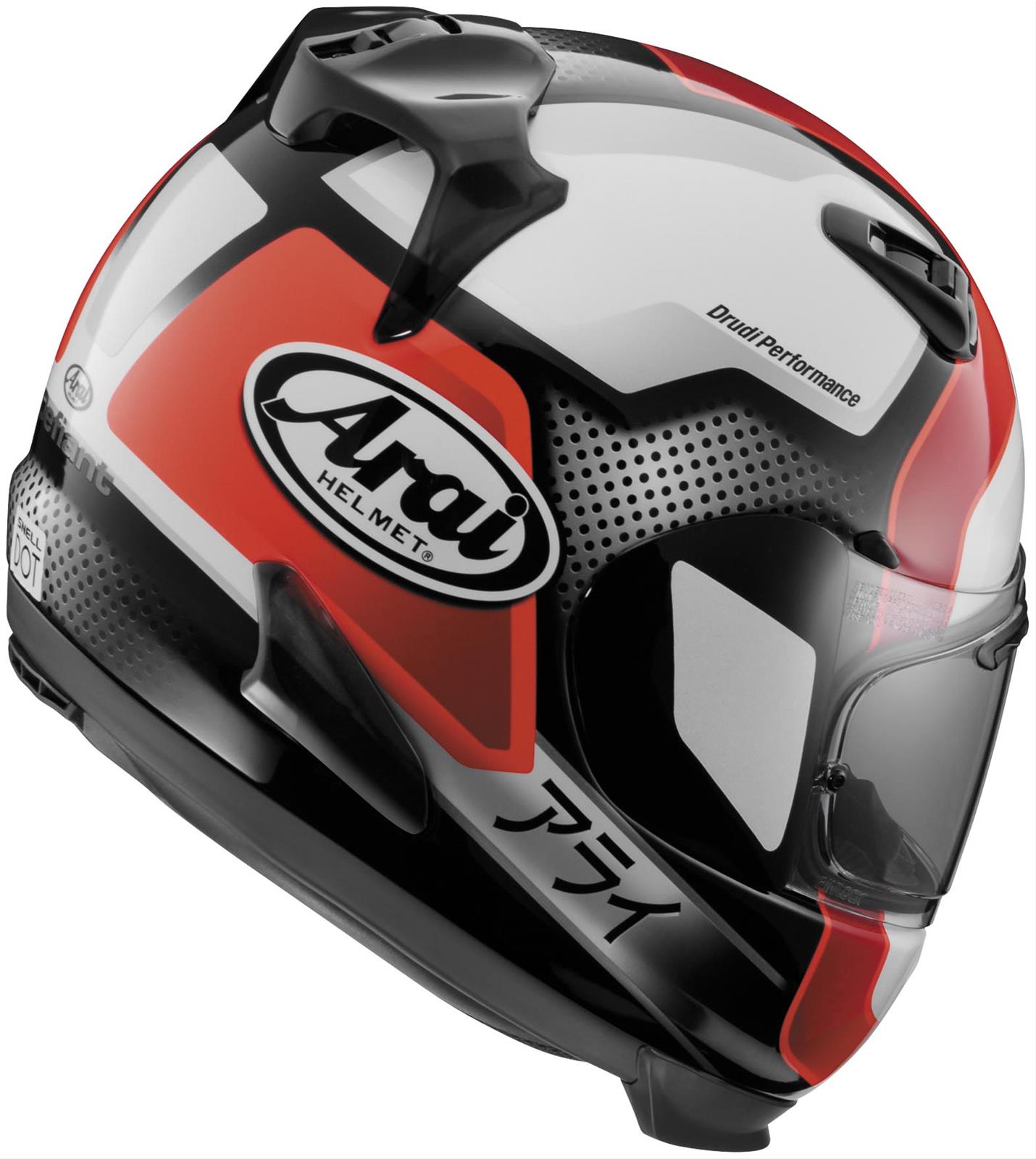 arai helmet m2010 VX-Pro4 White Consistently round and smooth shell Arai Corsair-X Nakasuga-4 Helmet