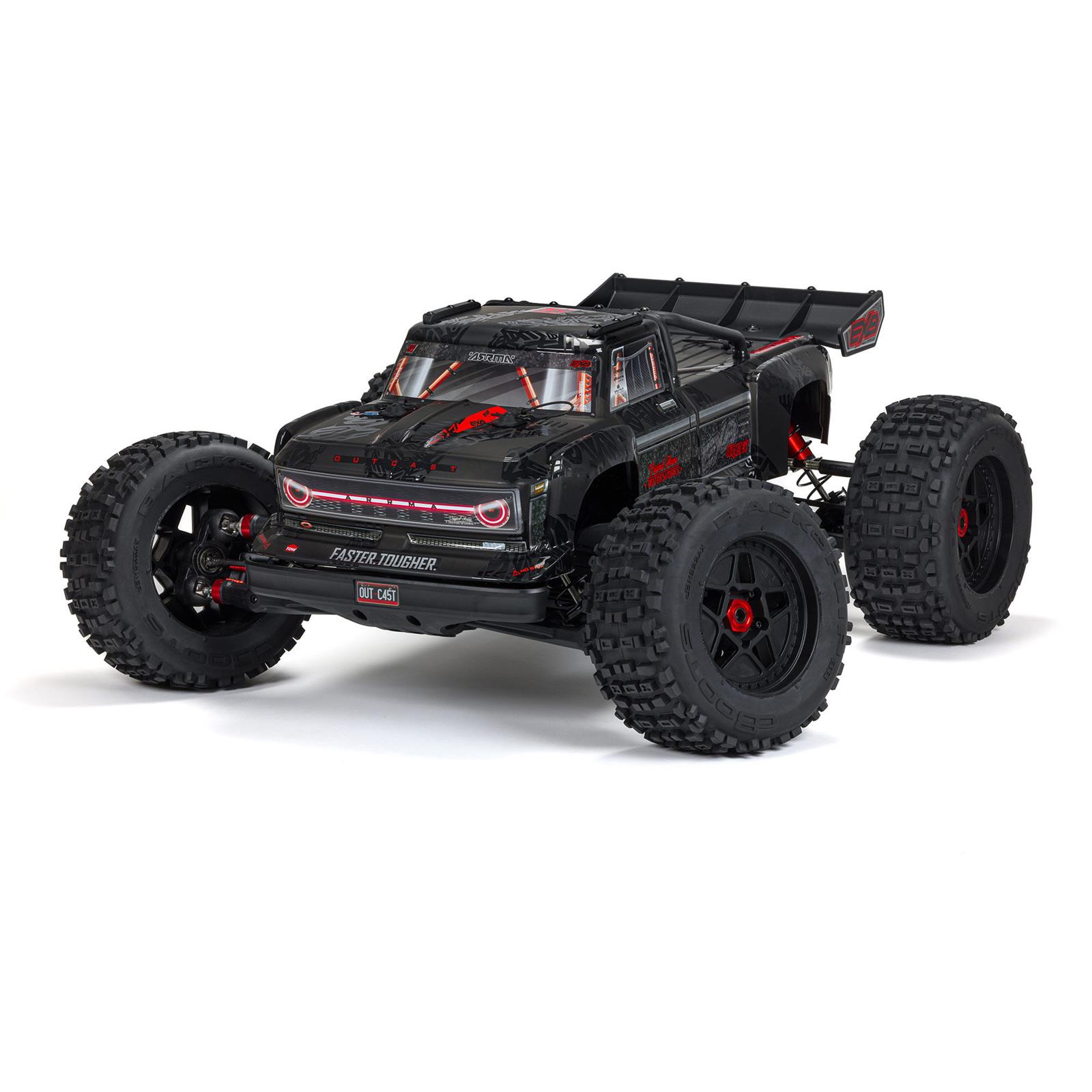ARRMA AR330338 Set Di Tiranti Per Ammortizzatori Nero (2