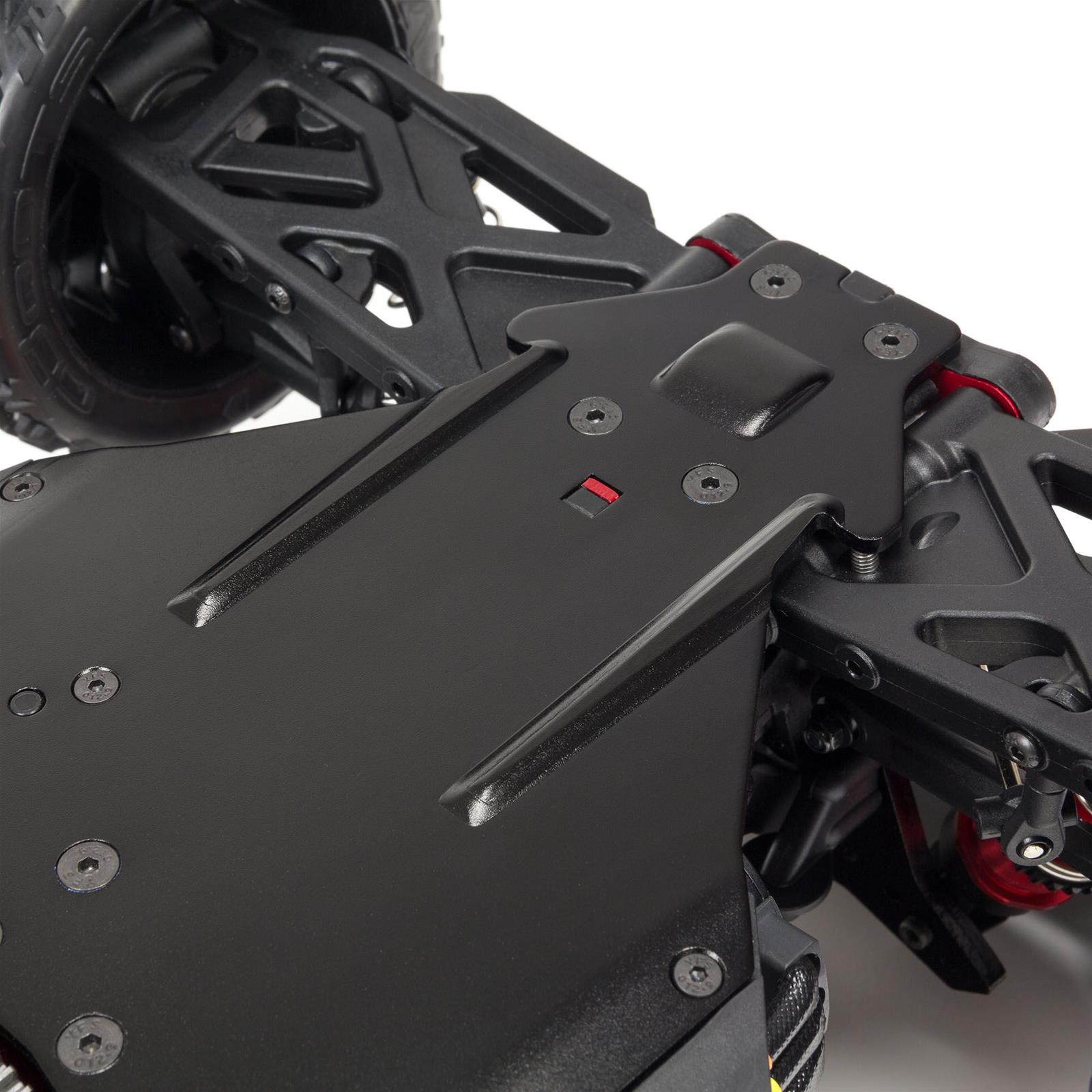 ARRMA TYPHON 6S V5 1/8 社外品チタンシャーシなどを装備 ARRMA 1/8 Typhon 6S V5 4WD BLX Buggy with Spektrum Firma RTR