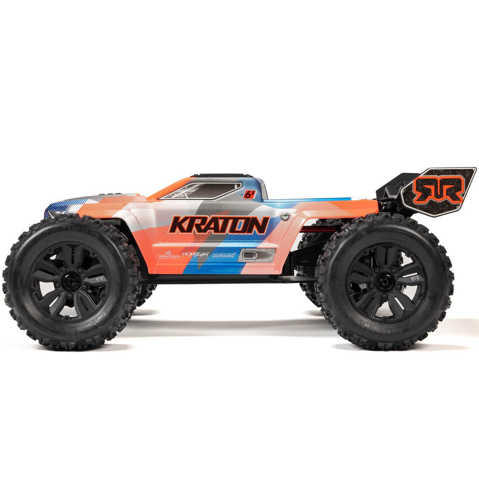 ARRMA ARA8608V6T1 Arrma Kraton 1:8 Scale 6S V6 4x4 BLX RTR Speed