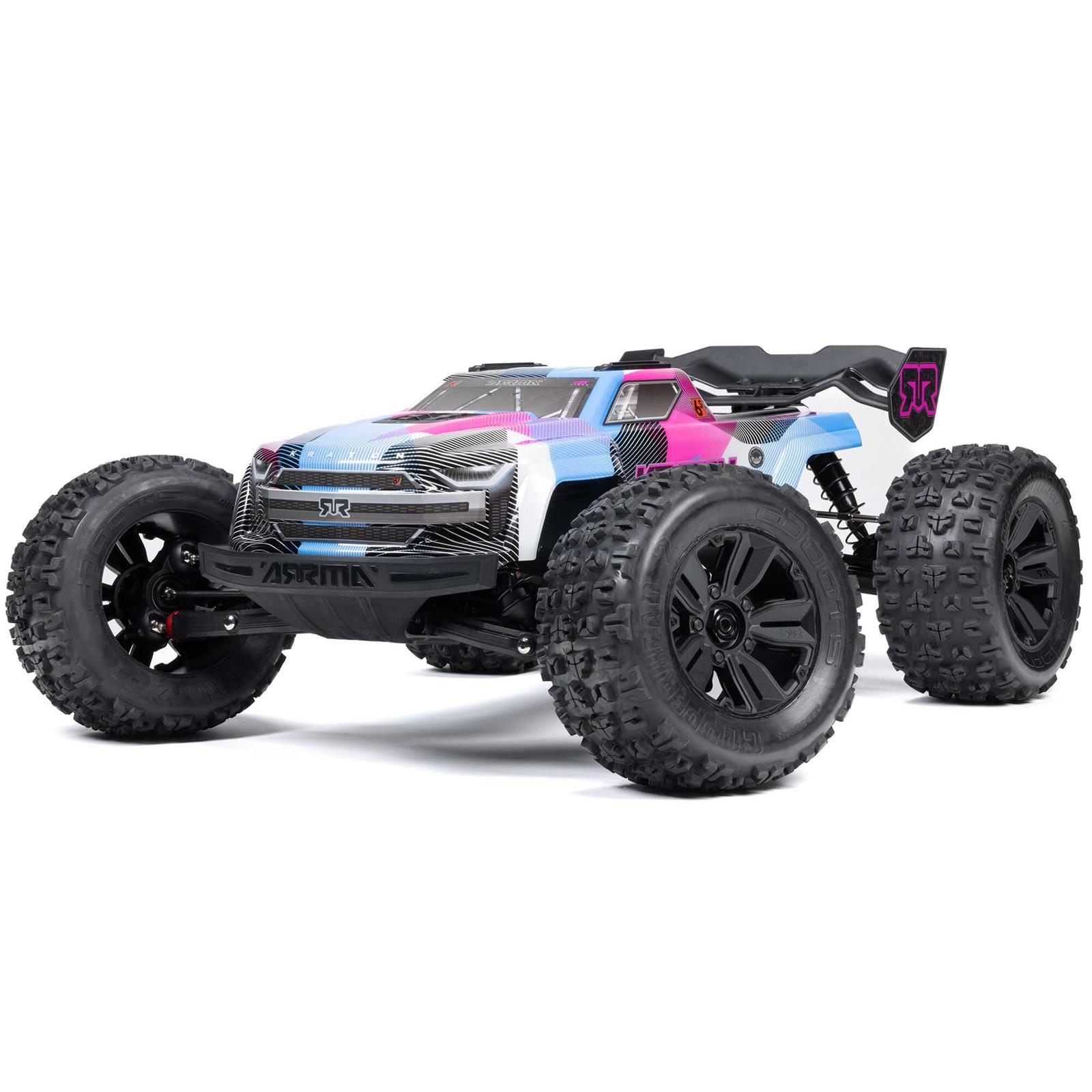 ARRMA ARA8608V6T2 Arrma Kraton 1:8 Scale 6S V6 4x4 BLX RTR Speed
