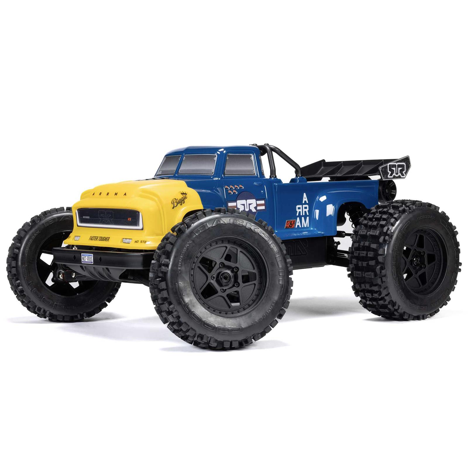 ARRMA ARA8611V6T2 Arrma Notorious 1:8 Scale 6S 4WD BLX RC Stunt