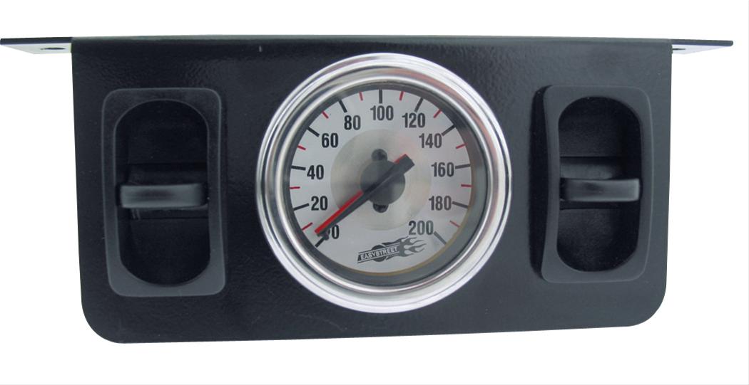 Panel with Paddle Valve Switch for Air Suspension Gauge Controller