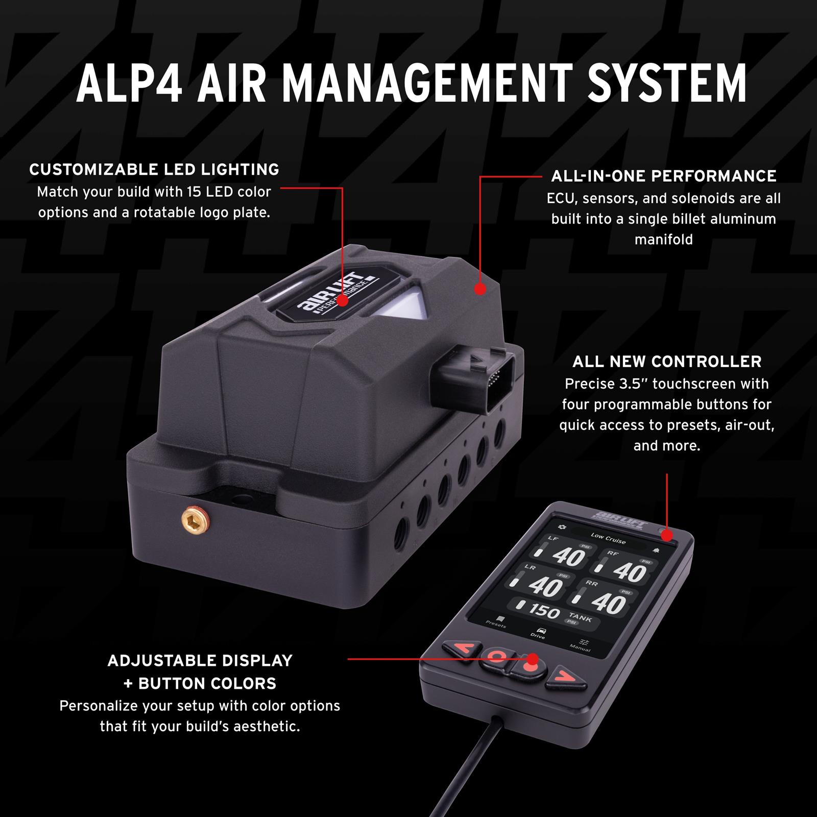 Air Lift ALP4 Air Management 1/4in Airline (No Tank/Compressor) thumbnail 5