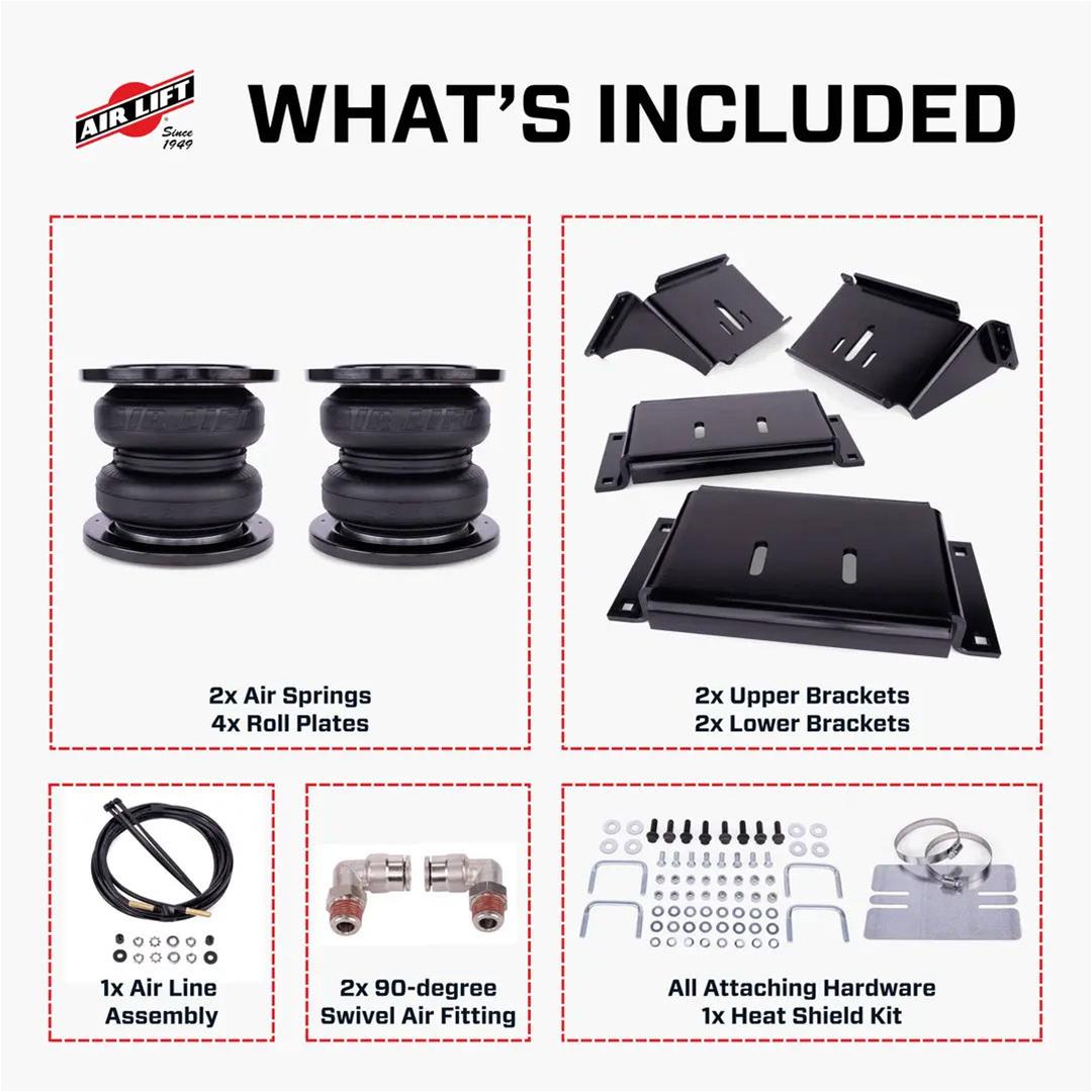 Air Lift LoadLifter 7500 XL Ultimate Air Spring Kit 16-25 Chevy/GMC Silverado/Sierra 3500HD thumbnail 7