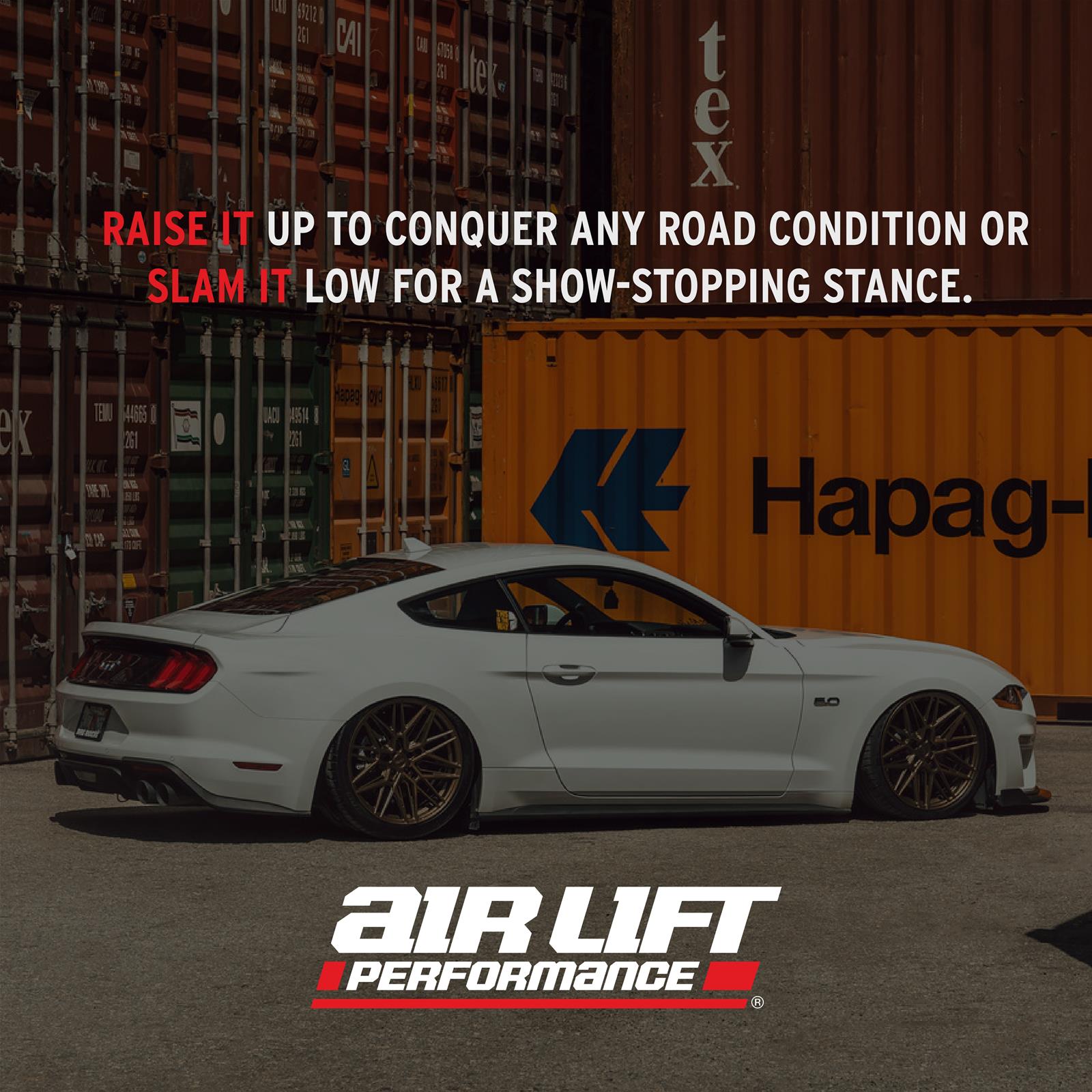 Air Lift Performance 15-23 Ford Mustang S550/24-25 S650 Air Suspension Rear Kit thumbnail 7