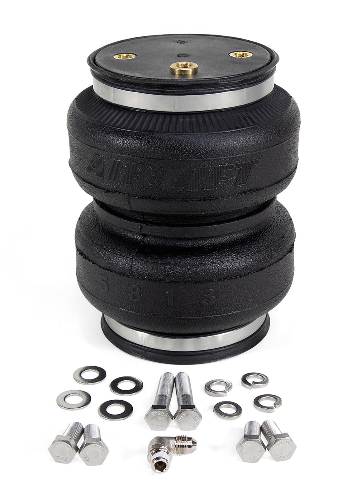 Air Lift Replacement AirBags 84585 Spring, Springs - LoadLifter 5000 Ultimate Plus Bellows Type w/ internal jounce bumper