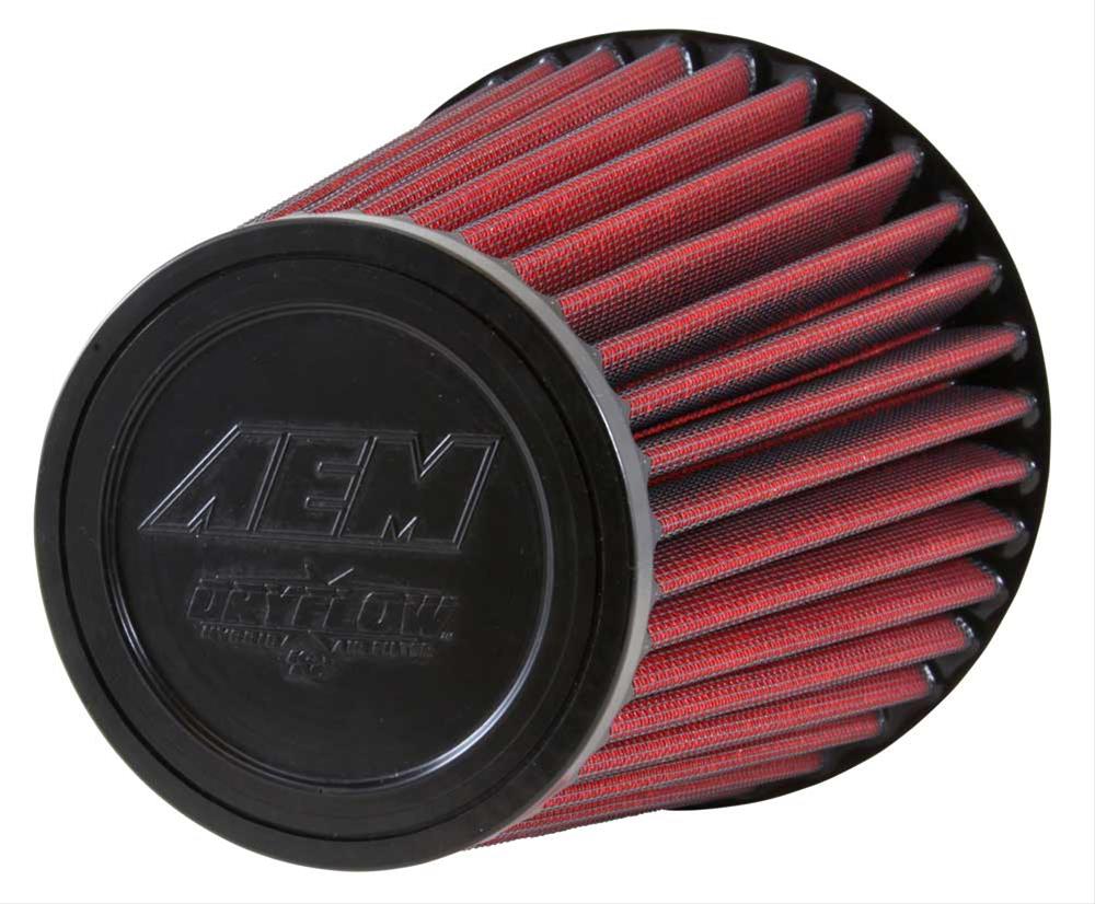 AEM Induction AEM212075DK AEM Induction Dryflow Synthetic Air Filters