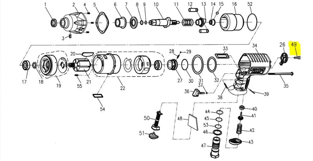 Aircat 006204 AIRCAT Replacement Cap Screws Summit Racing