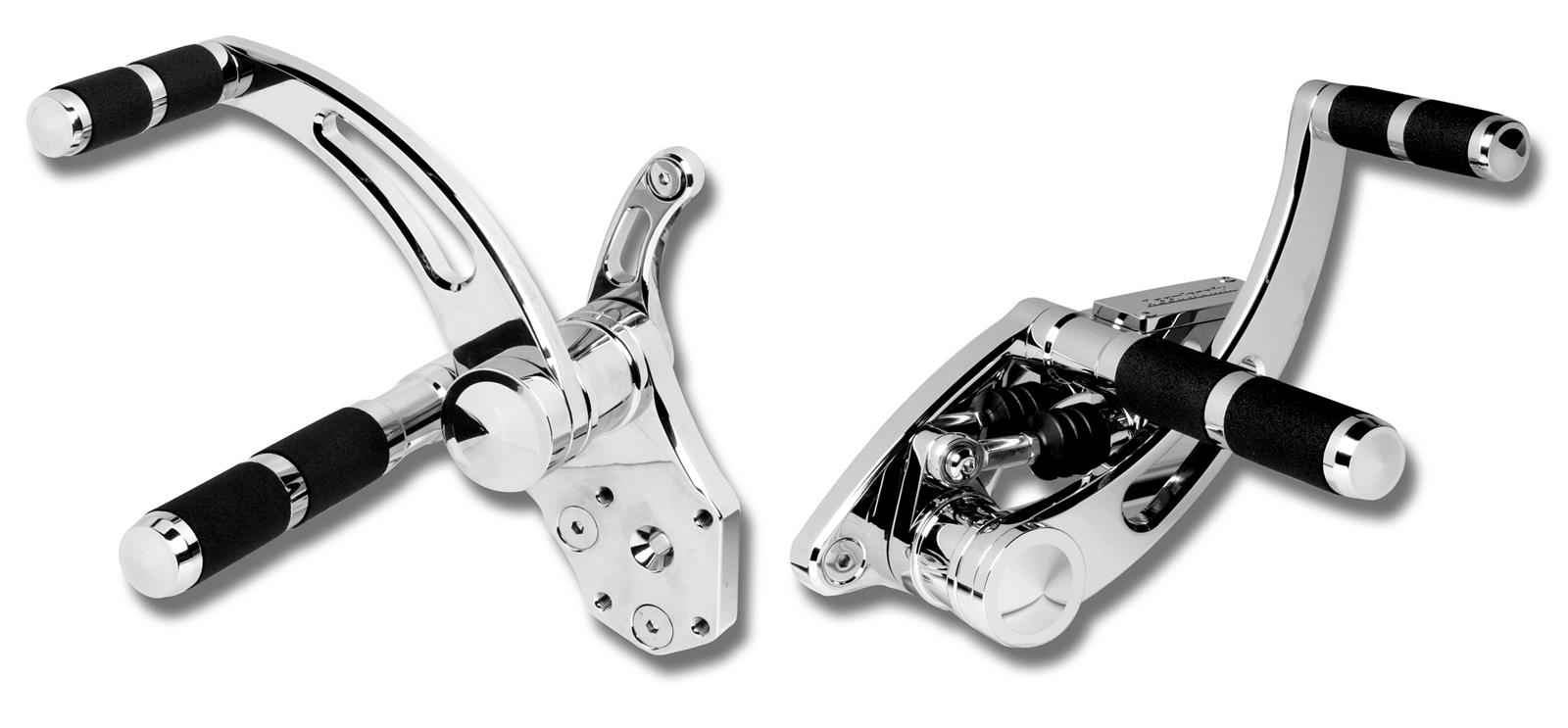 Accutronix FC103SSRC Accutronix Slotted Forward Controls Summit Racing