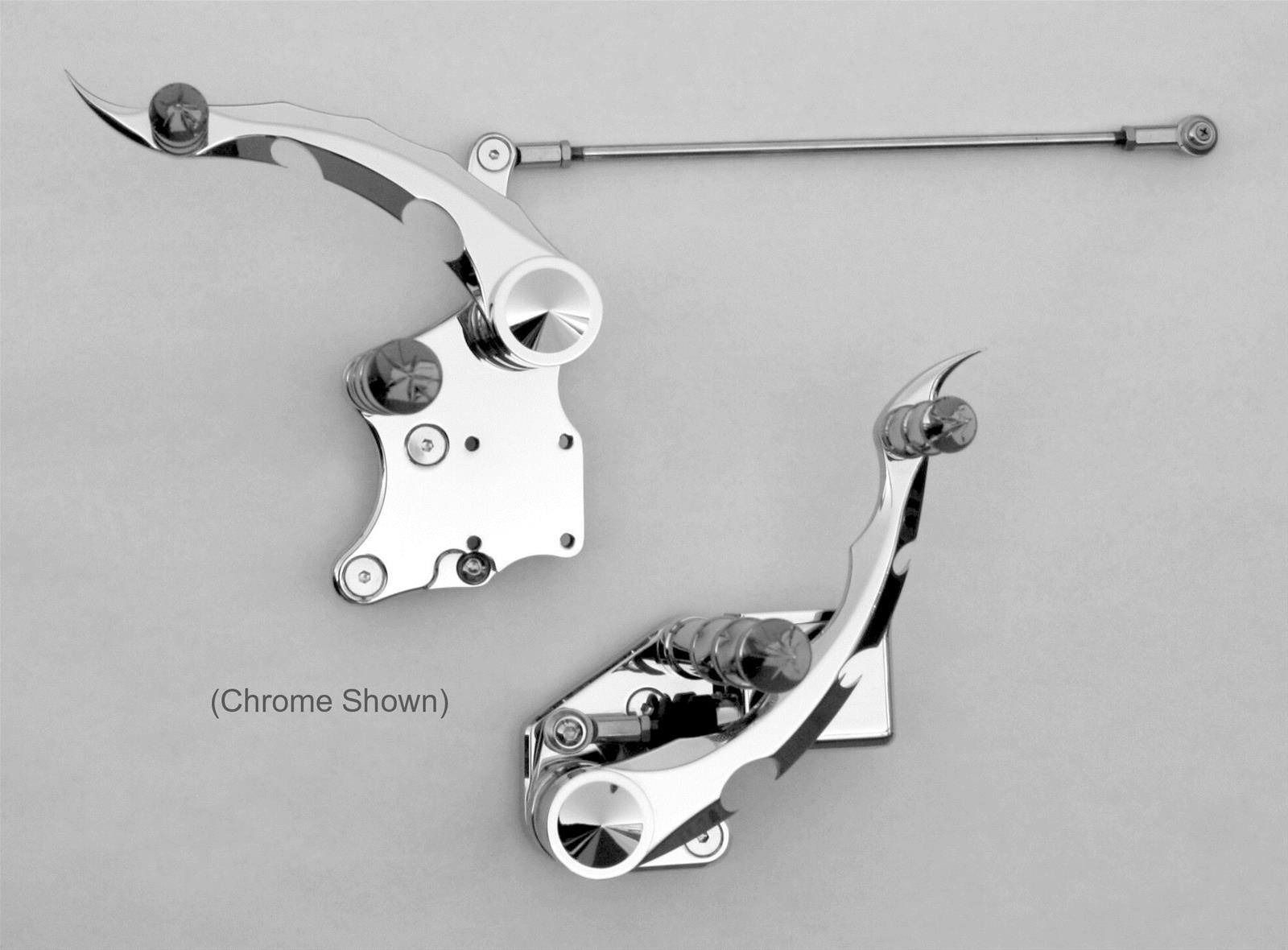 Accutronix FC106SLB Accutronix Tribal Forward Controls Summit Racing