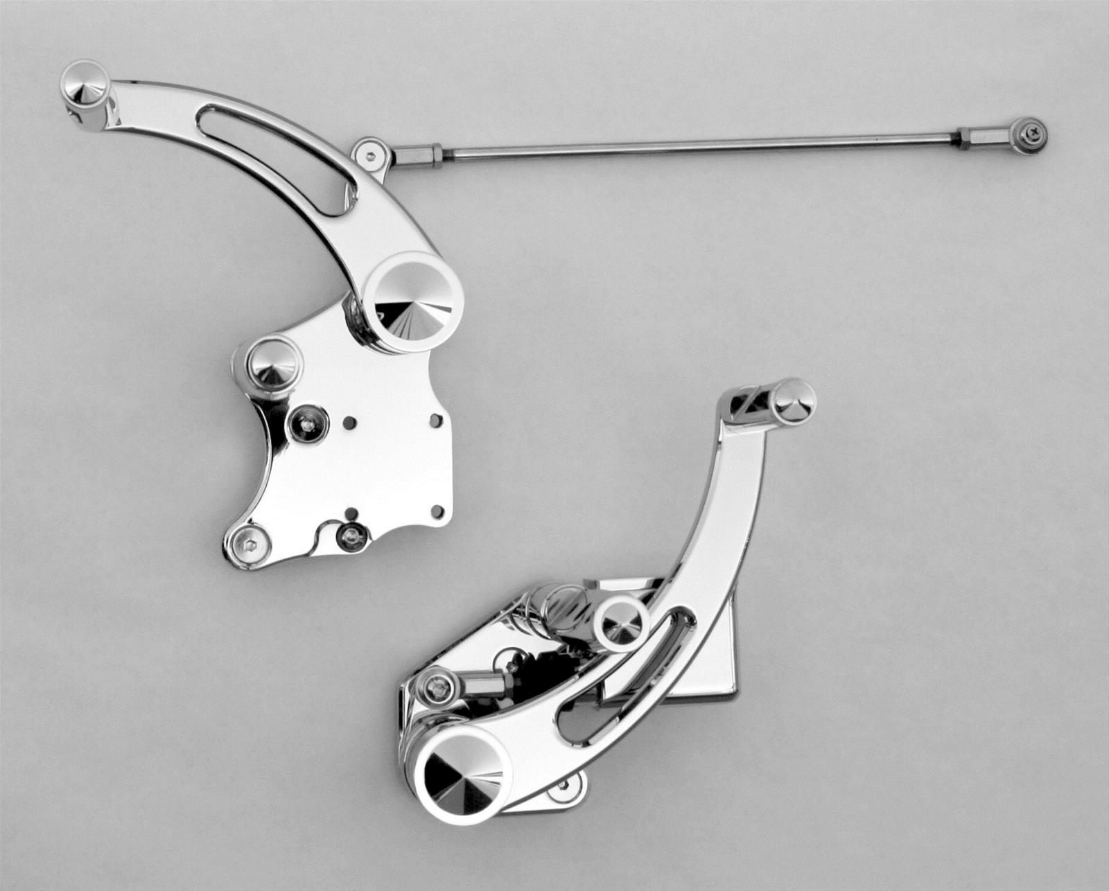 Accutronix FC106SSP Accutronix Slotted Forward Controls Summit Racing