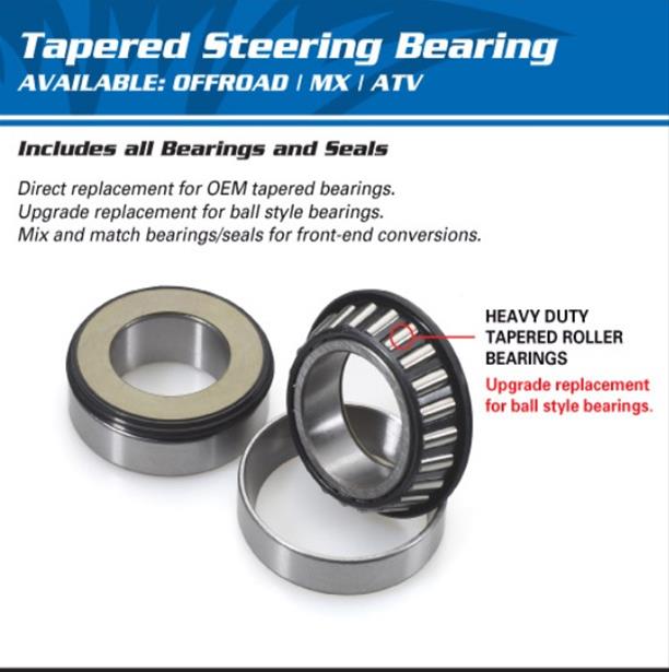 All Balls 9935405 All Balls Racing Steering Stem Bearings Summit Racing