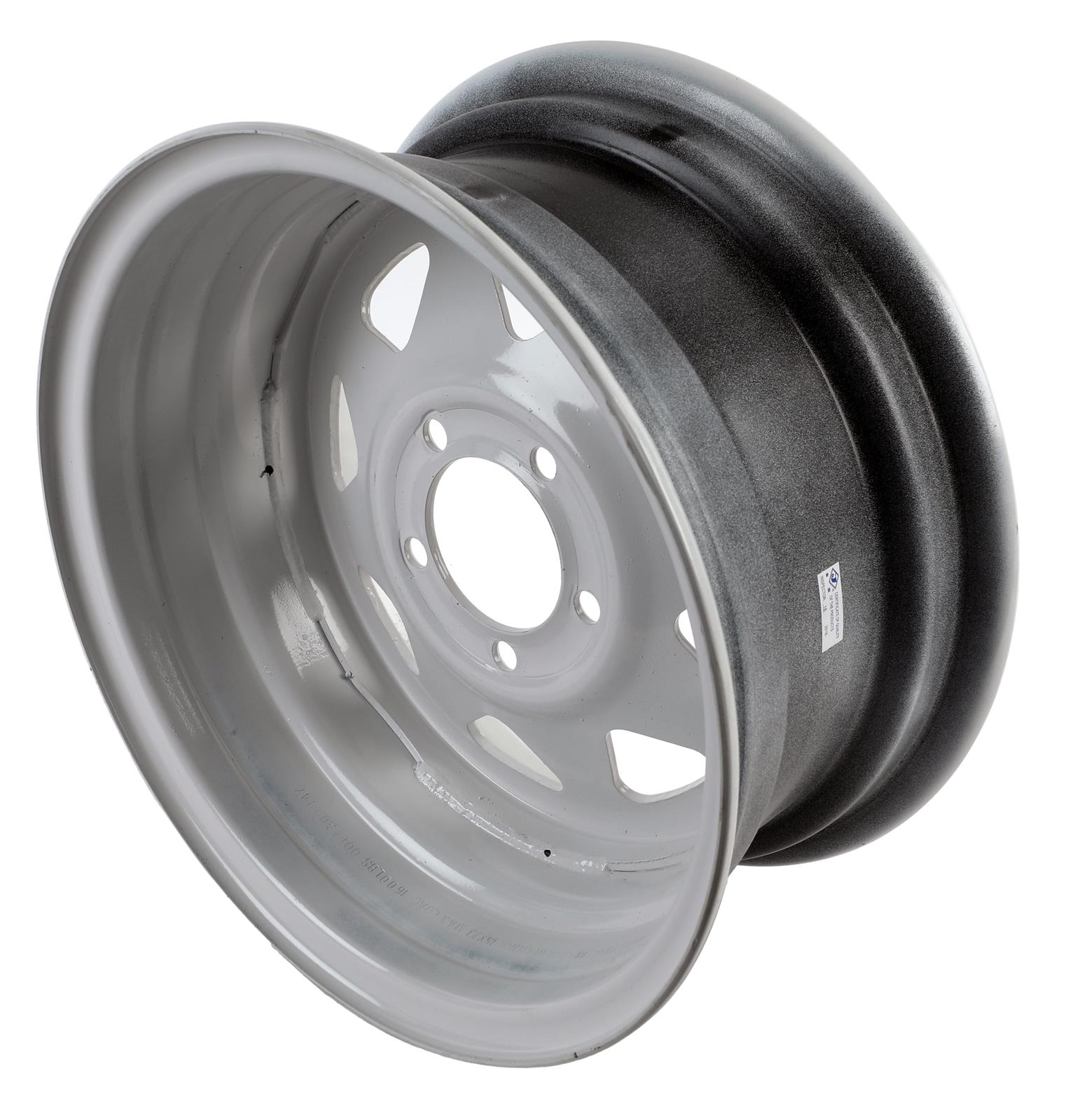 Allied Wheels 8057012 Allied 80 Series 8-Spoke White Wheels
