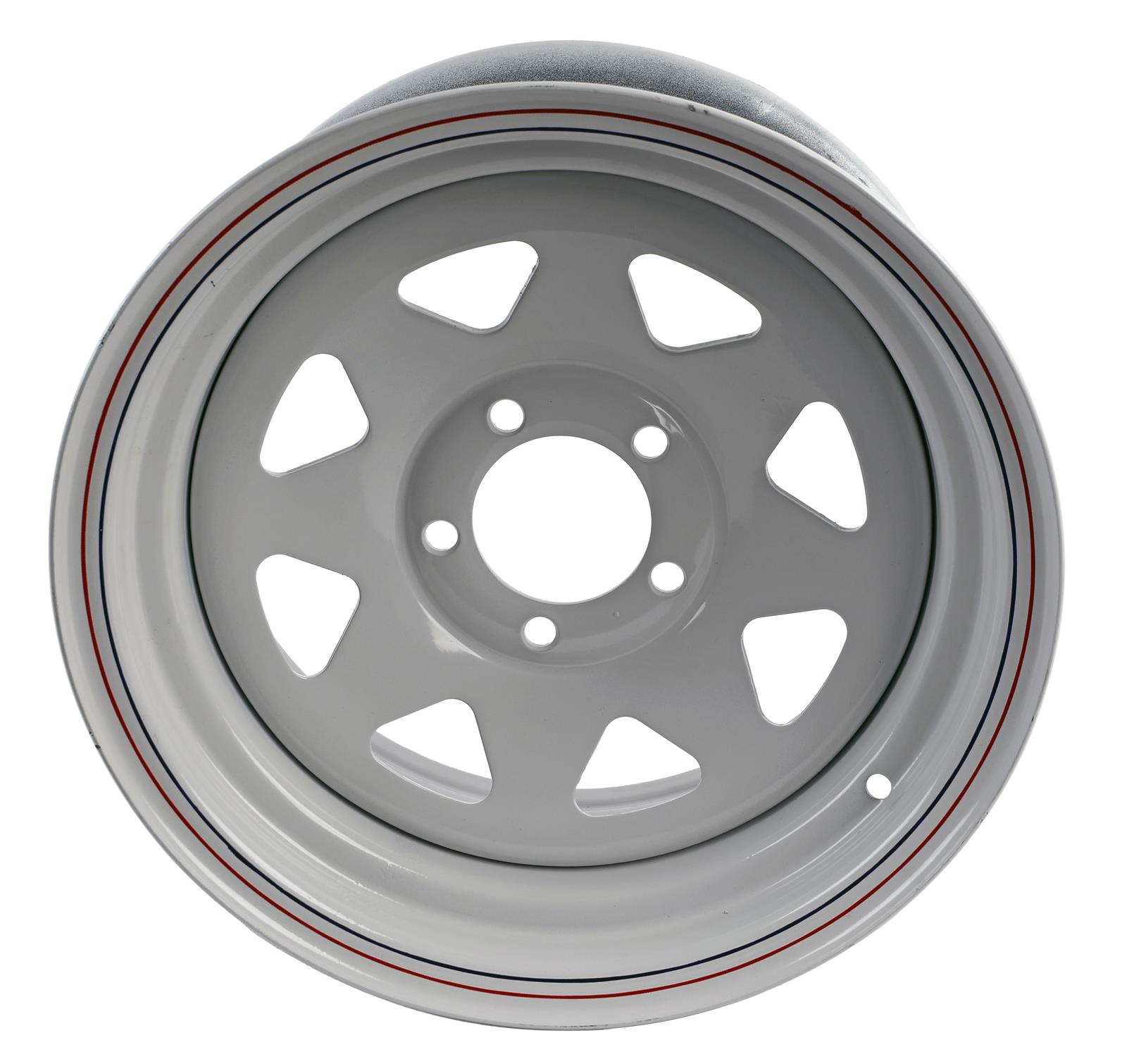 Allied Wheels 8057012 Allied 80 Series 8-Spoke White Wheels