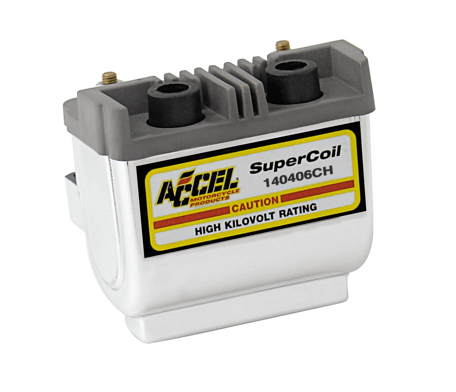 Accel Motorcycle 140406CH ACCEL Motorcycle DualFire Super Coils