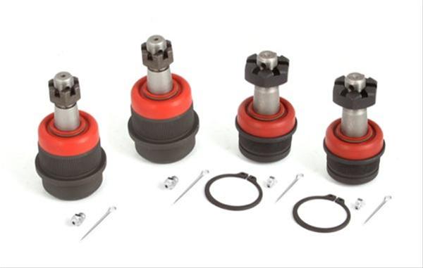 PartsW 4 Piece Kit 2 Upper Ball Joints 2 Lower Ball Joints for DANA 28 Only
