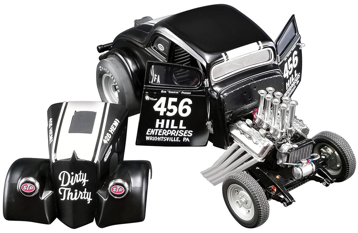 ACME DIECAST A1800913 1:18 Scale 1933 Dirty Thirty Willys Gasser