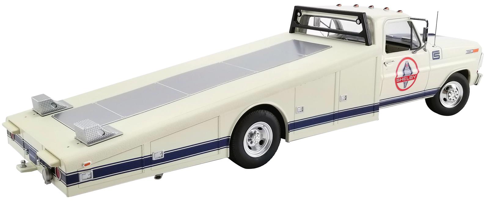 Miniature Ford F 350 RAMP TRUCK 1970 - ACME échelle 1/18