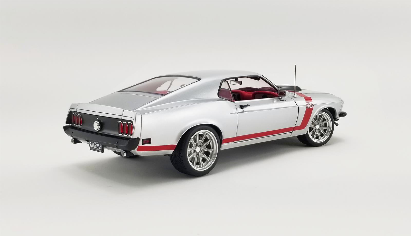 ACME DIECAST A1801842 1:18 Scale 1969 Ford Mustang Boss 302