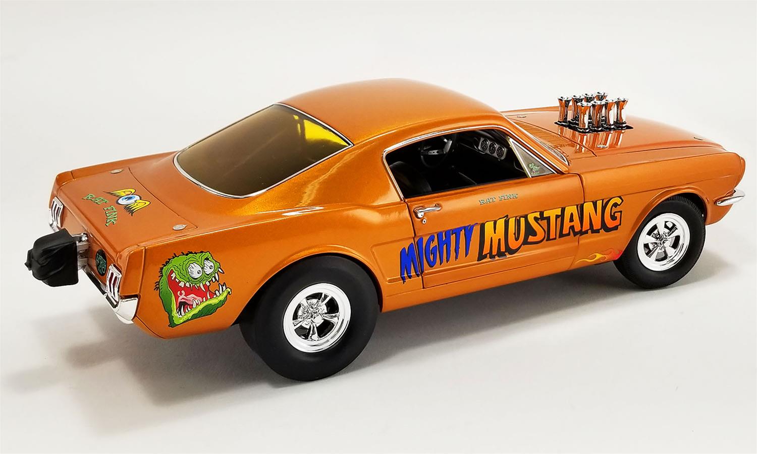 Rat Fink A1801860 1:18 Scale 1965 Ford Mustang A/FX Rat Fink's