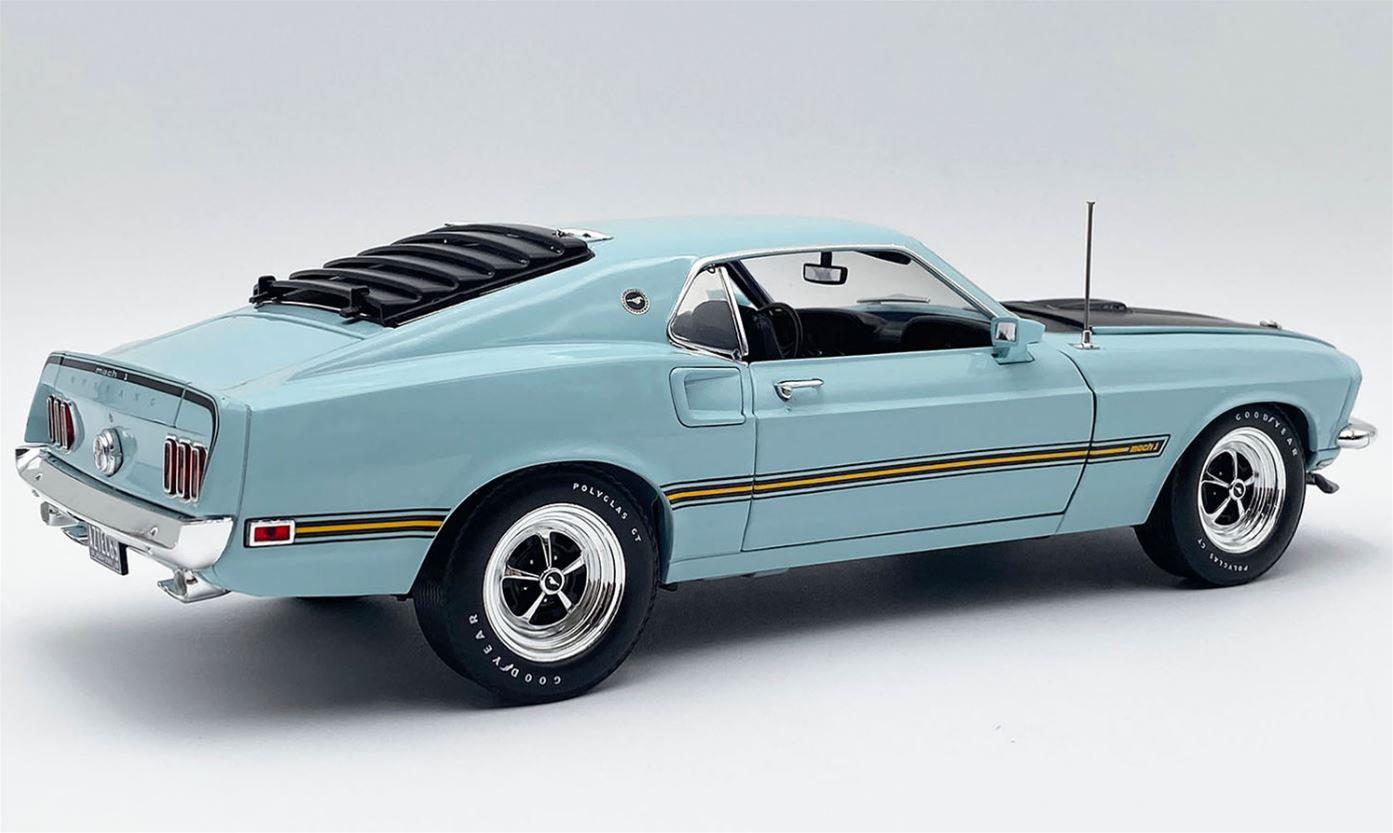 ACME DIECAST A1801885 1:18 Scale 1969 Ford Mustang 428 Cobra Jet