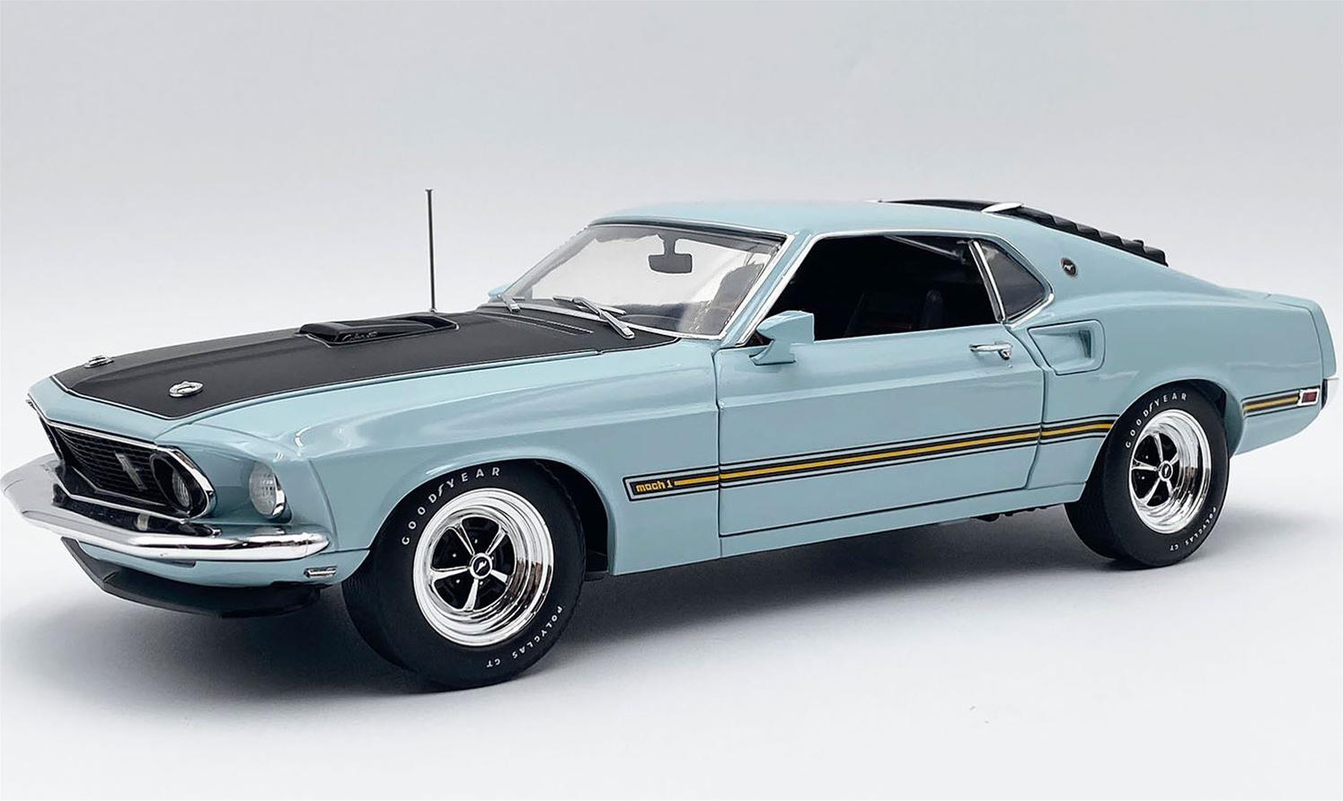 ジャンク 1/18 フォードムスタング ミニカー ACME DIECAST A1801885 1:18 Scale 1969 Ford Mustang 428 Cobra Jet