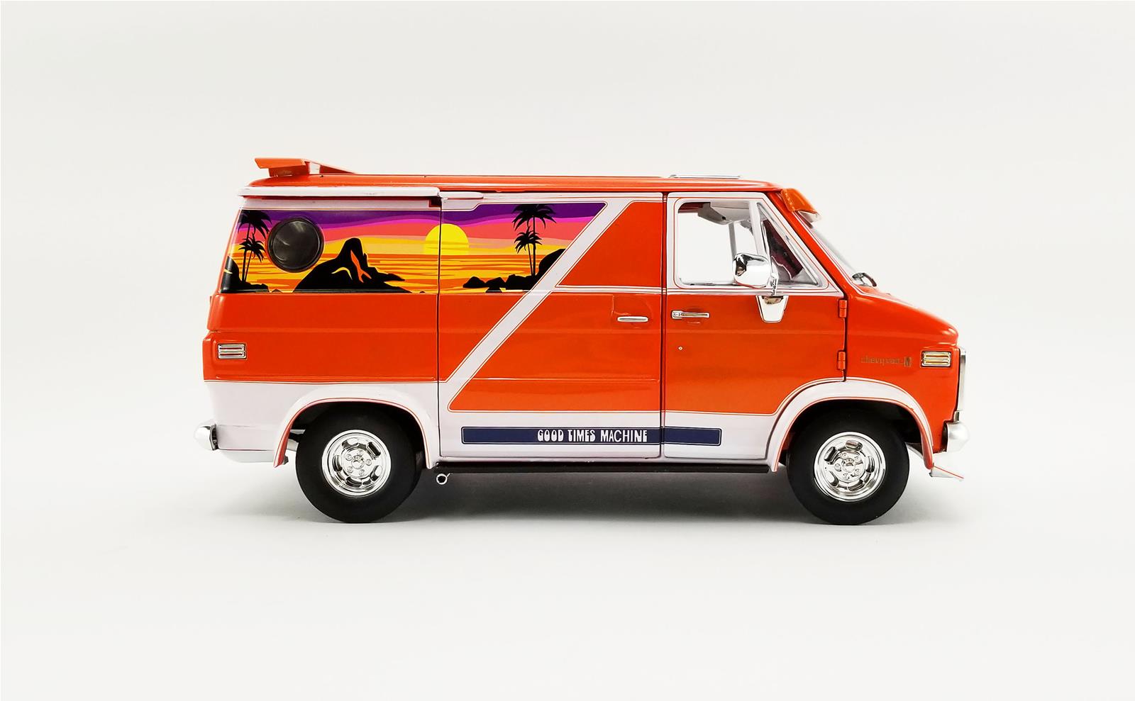 ACME DIECAST A1802100 1:18 Scale 1976 Good Times Machine Chevrolet