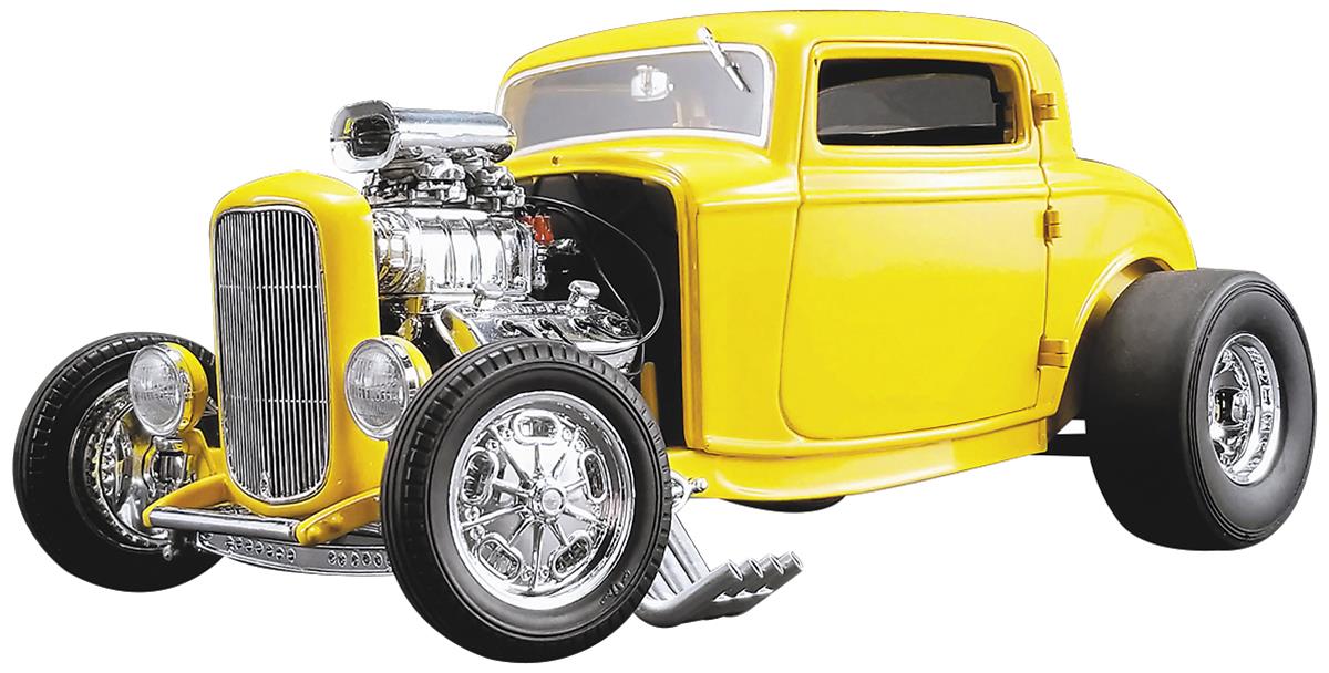 Acme 1:18 – Ford Five Window 1932 – Grand National Deuce – Violet – Édition Limitée