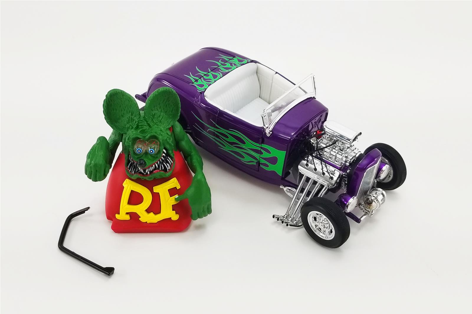 RAT FINK ロードスター Rat Fink A1805020 1:18 Scale 1932 Ford Blown Hot Rod Roadster Rat