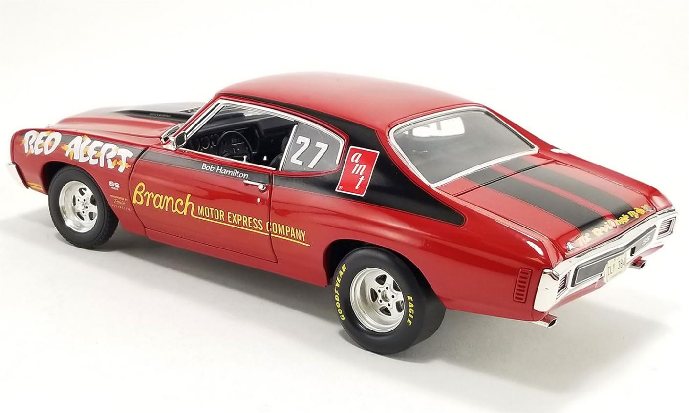 ACME DIECAST A1805526 1:18 Scale 1970 Chevrolet Chevelle LS6 Red