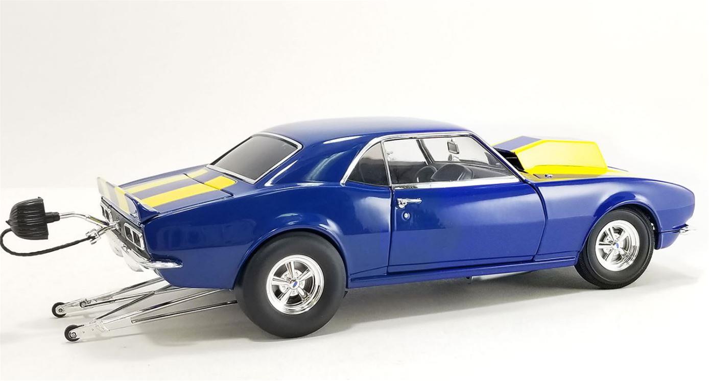 1968 Chevrolet Camaro Z/28 Coupe Blue Metallic with White