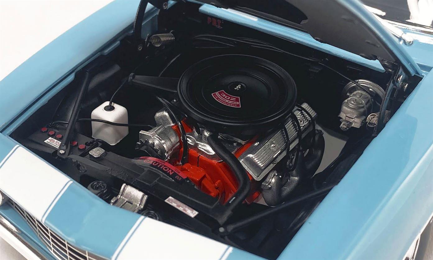 Modèle Réduit ACME 1:18 - Chevrolet COPO Camaro 1969 (vert) - Voiture