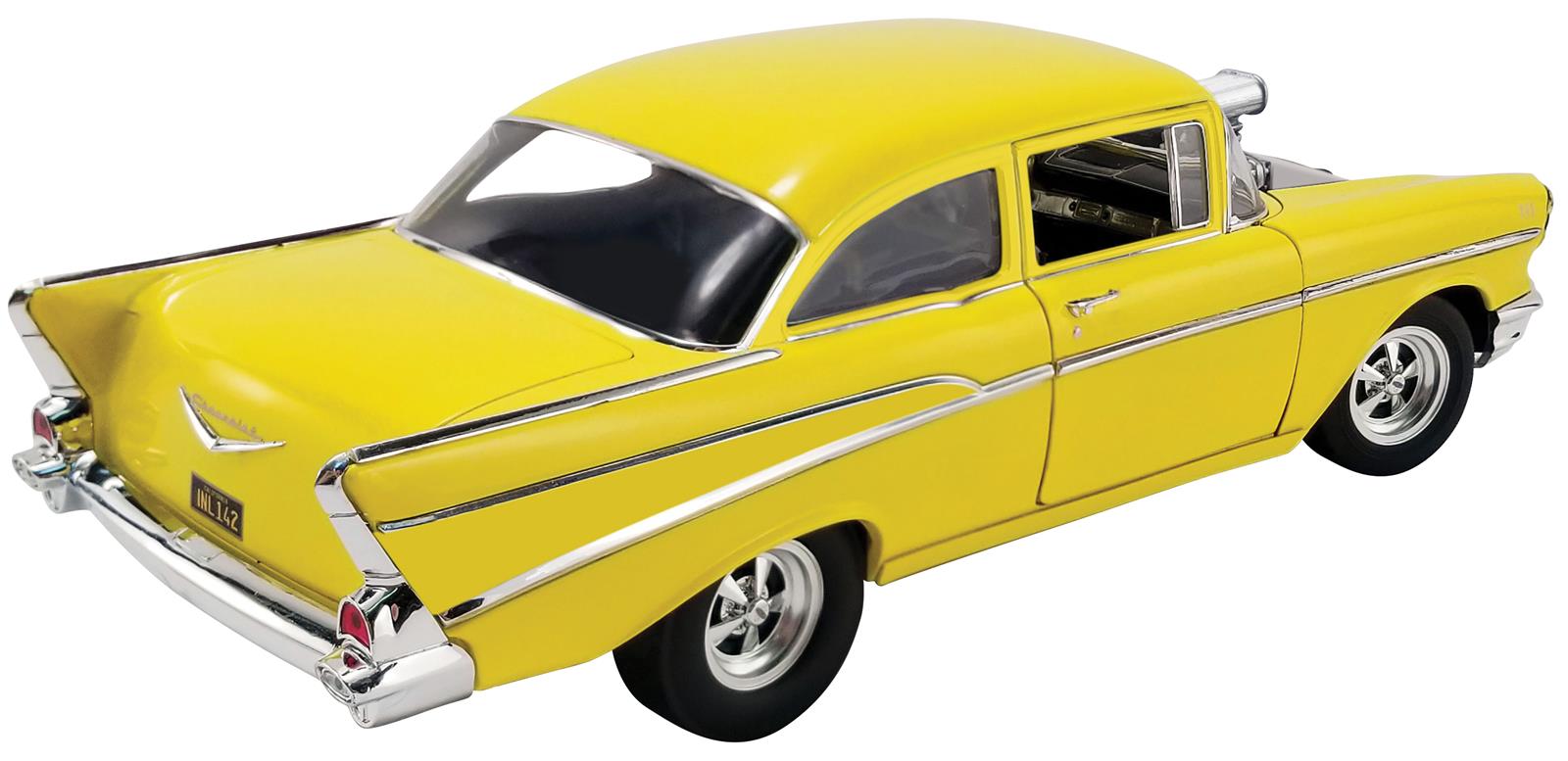 ACME DIECAST A1807006 118 Scale 1957 Chevrolet 210 Hollywood Knights Tribute Edition Diecast