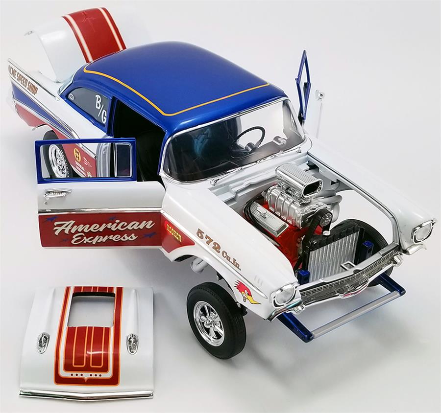 ACME DIECAST A1807007 1:18 Scale 1957 Chevrolet Bel Air Gasser
