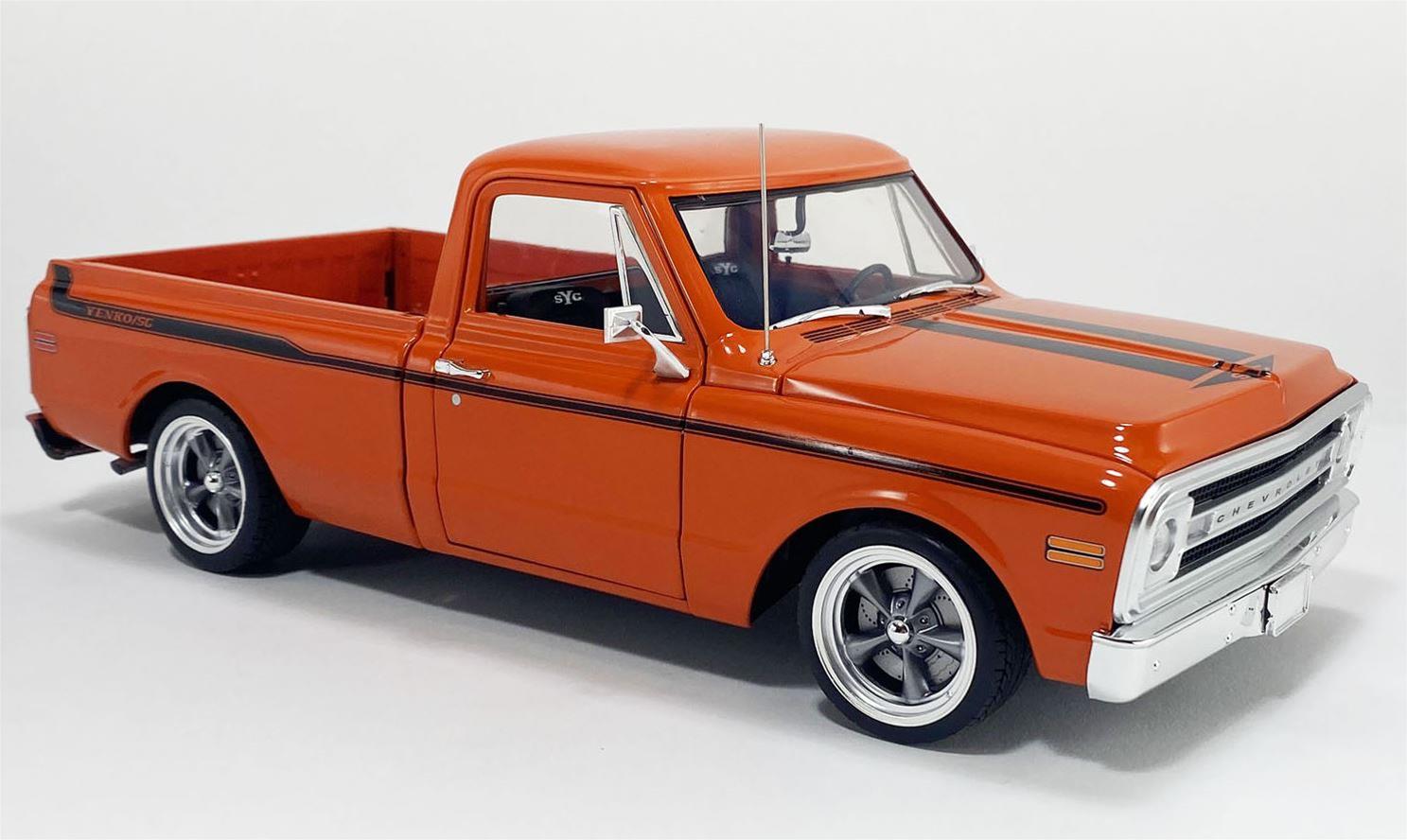 ACME DIECAST A1807220 1:18 Scale 1969 Chevrolet C-10 Custom Yenko