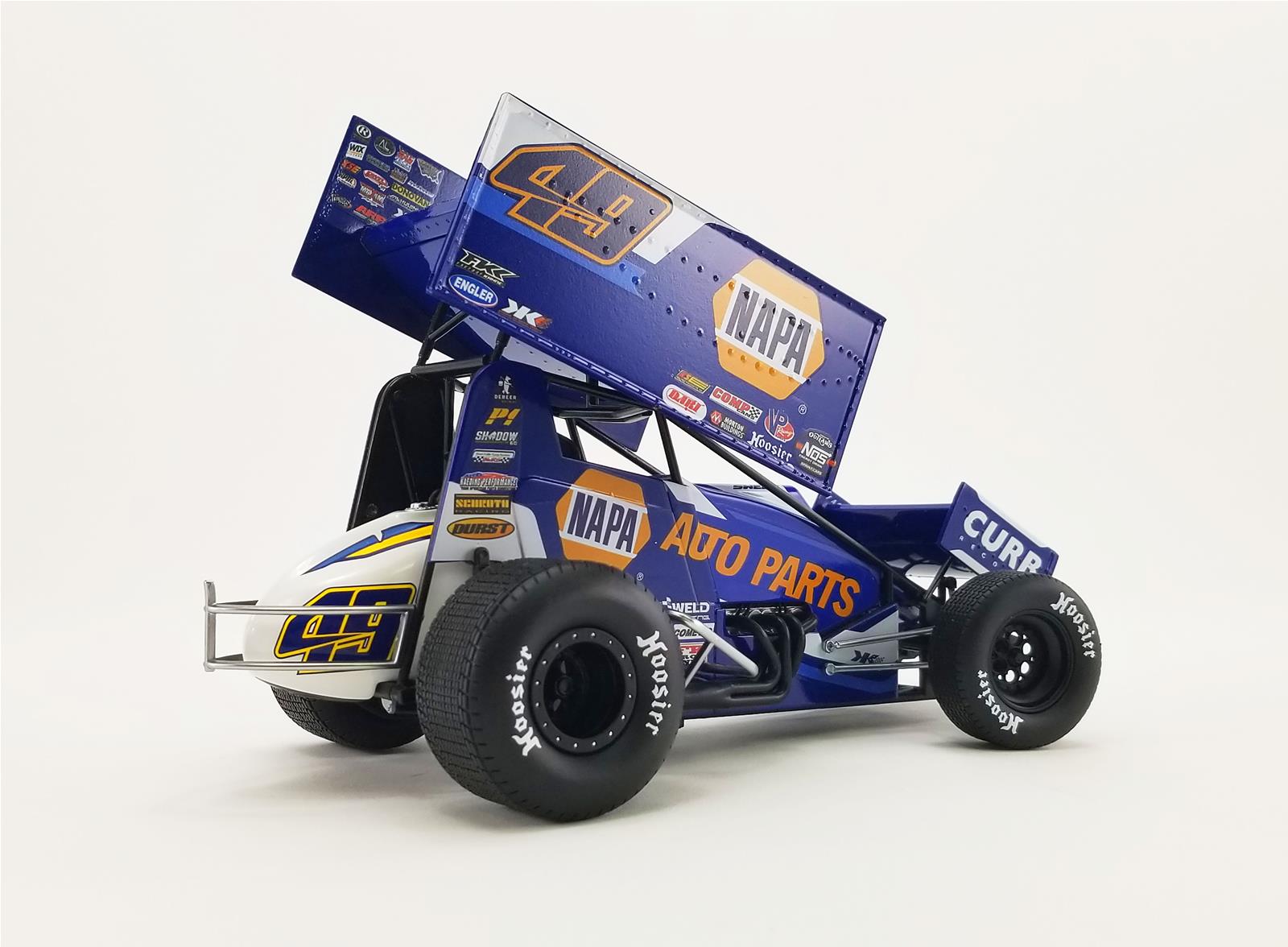 ACME DIECAST A1809506 1:18 Scale 2021 Brad Sweet #49 NAPA Sprint Car ...