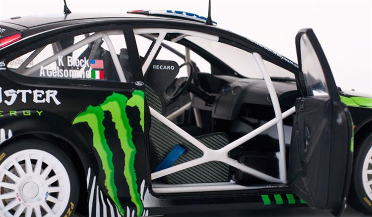 Ford Focus RS WRC09 限定版ミニカー 1:18 Diecast model cars Ford