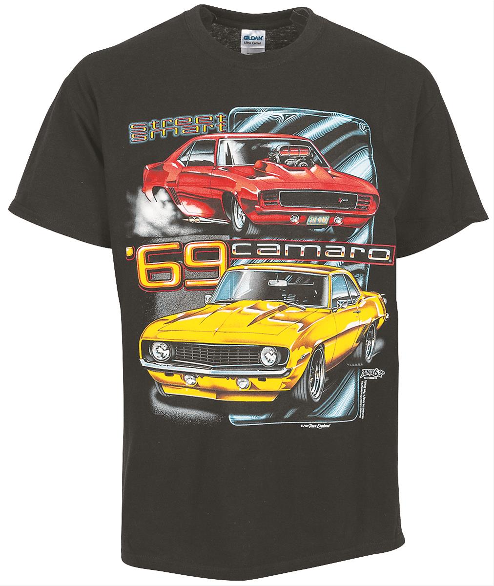IronBreed Studios 1st Gen Camaro SS T-Shirt – 1967 68 69 Silhouette – Gildan 5000