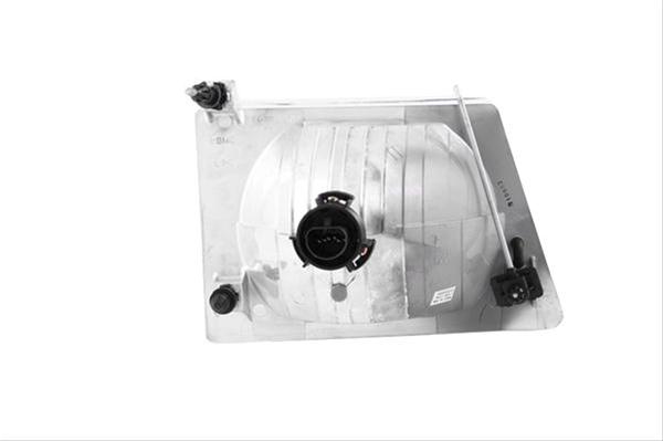 ANZO 1992-2006 Ford Econoline Crystal Headlights Chrome thumbnail 2