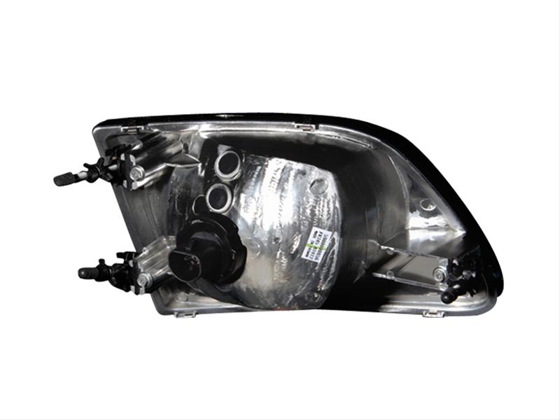 ANZO 1997.5-2003 Ford F-150 Crystal Headlights Black G2 thumbnail 2