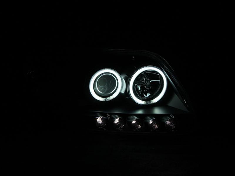 ANZO 1997-2003 Ford F-150 Projector Headlights w/ Halo Black (CCFL) thumbnail 3