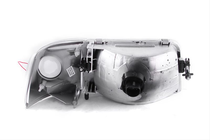 ANZO 1993-1997 Ford Ranger Crystal Headlights Chrome w/ Corner Lights 2pc thumbnail 2