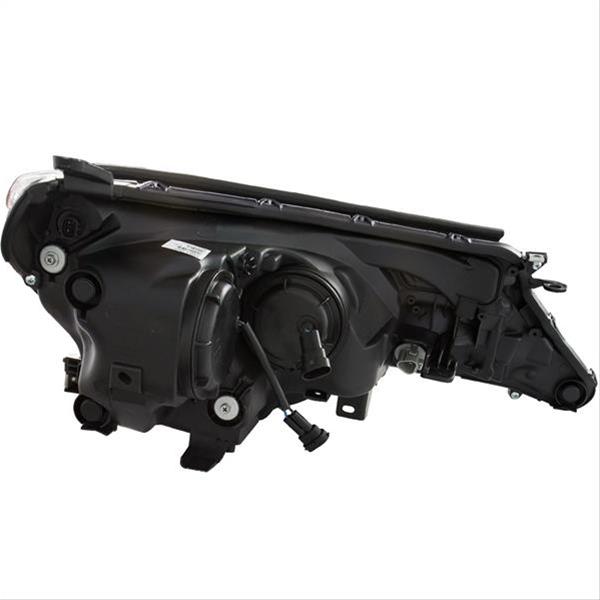 ANZO 2013-2015 Toyota Rav4 Projector Headlights w/ Plank Style Design Black thumbnail 2