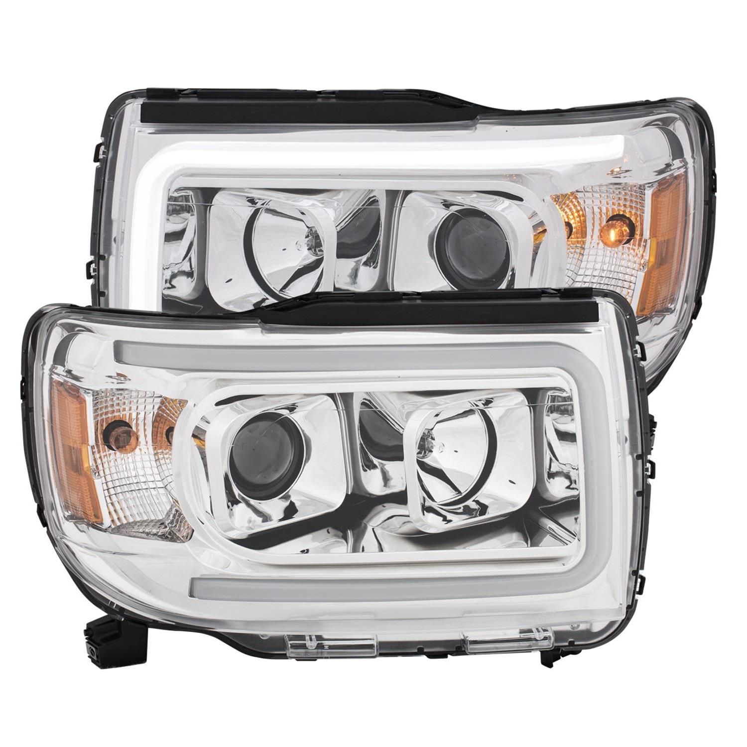 Anzo Headlights 111382 Headlight Set, Projector Headlight Set