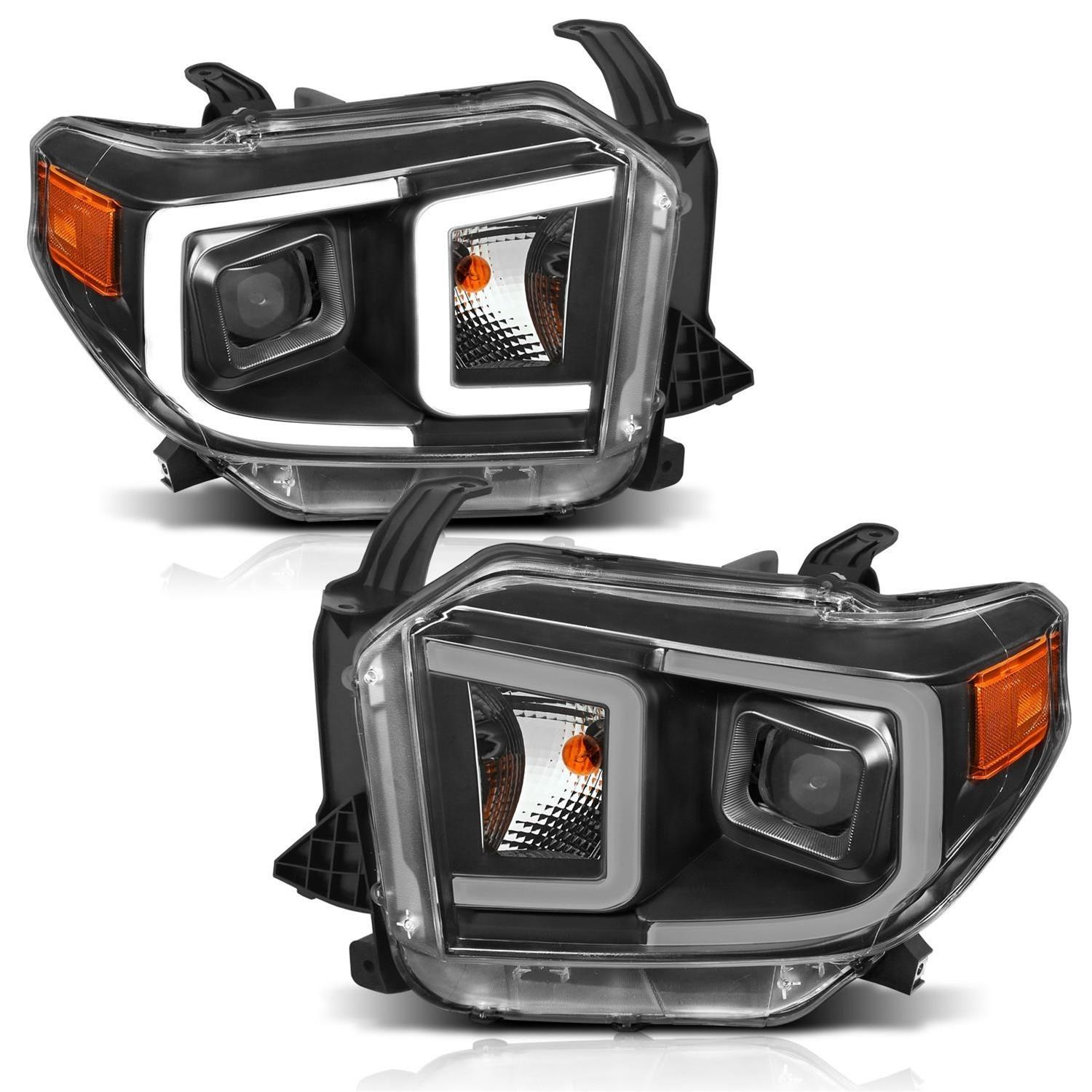 Anzo Projector Plank Style Switchback Headlights 111414 Headlights,Projector w/ Black w/ Amber thumbnail 4