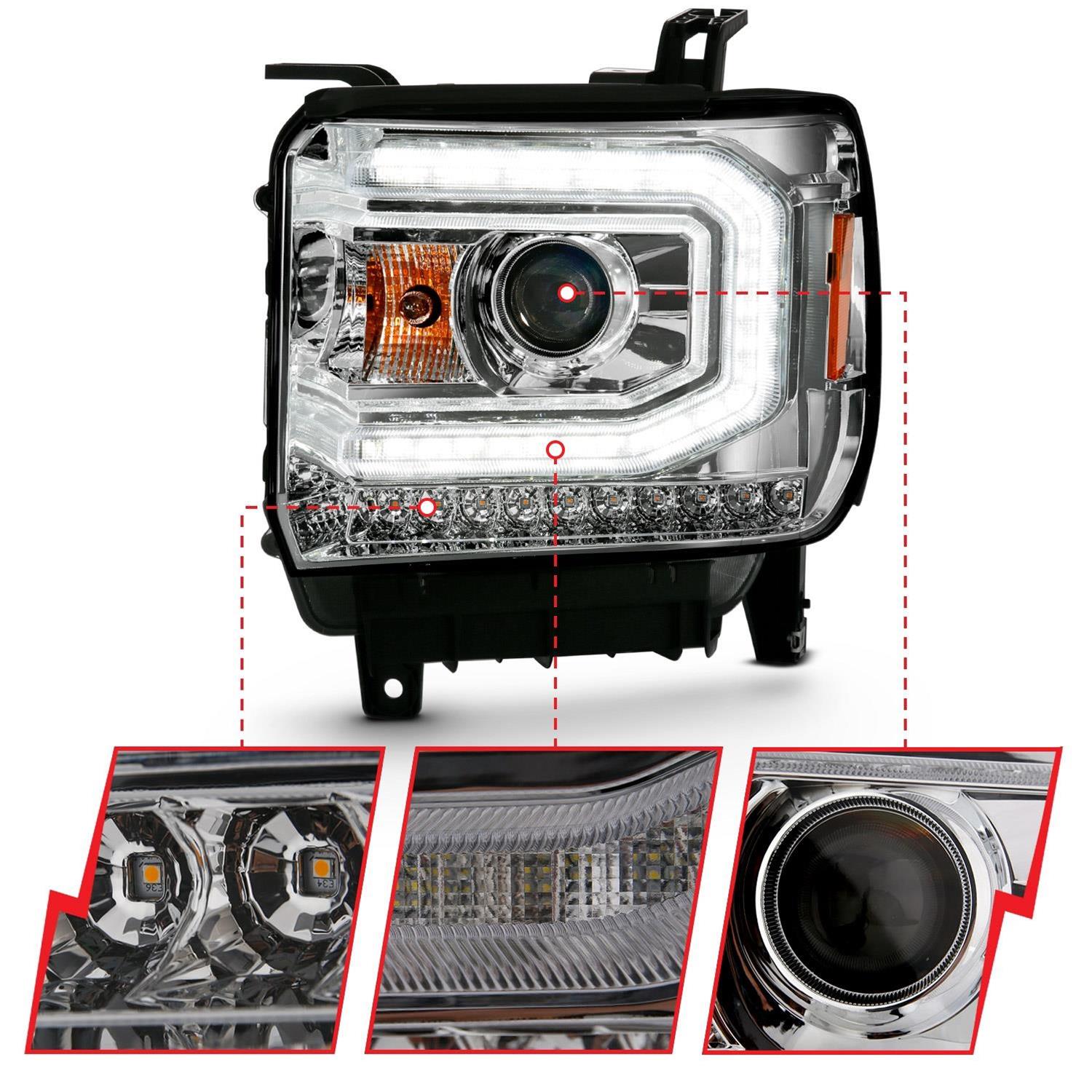 Anzo Headlights 111486 Headlight Set, Projector Headlight thumbnail 3